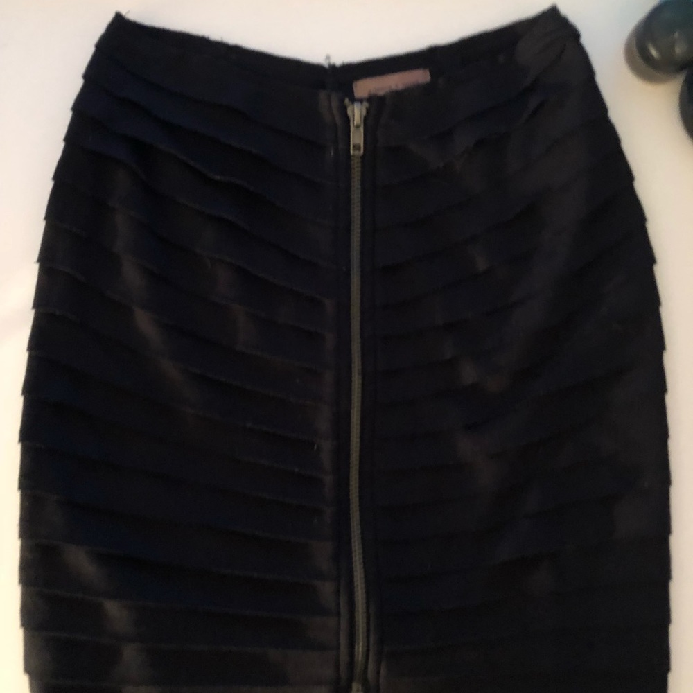Silence and noise zipper skirt size XS